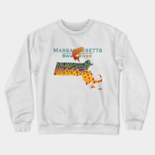 MASSACHUSETTS BROOK TROUT II Crewneck Sweatshirt